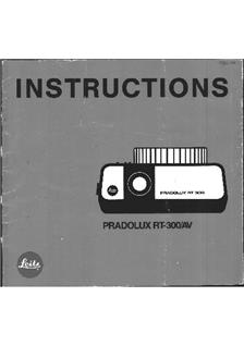 Leica Pradolux RT300 manual. Camera Instructions.